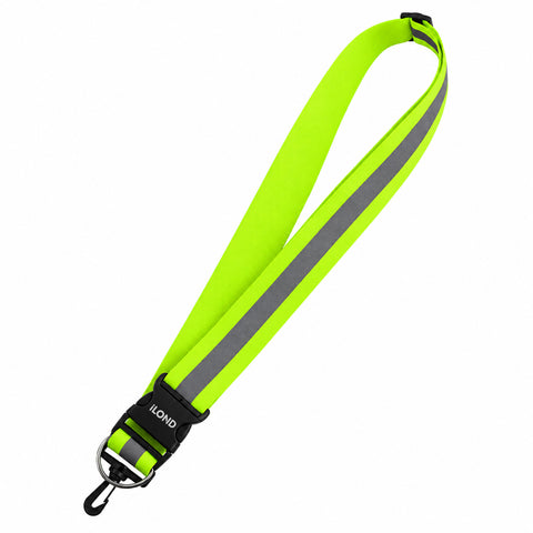 ILOND Reflective Sash for Night Walking, High Visibility Safety Gear for Running, Cycling & Dog Walking, Adjustable Cross-Body Reflective Belt for Men, Women