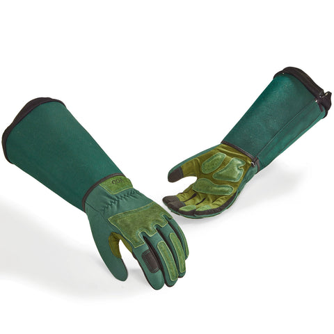 long sleeve gloves gardening VGO 1 Pair Gardening Gloves Unses,Safety Work Gloves,Long Sleeves Gaun