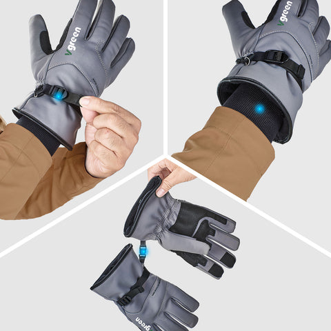 Vgreen 1Pair -20℃/-4°F or Above Winter Outdoor Gloves for Men Women,Ski Gloves,Hiking Gloves,Cycling Gloves,Moto Gloves,Hunting Gloves(FT3115FW)