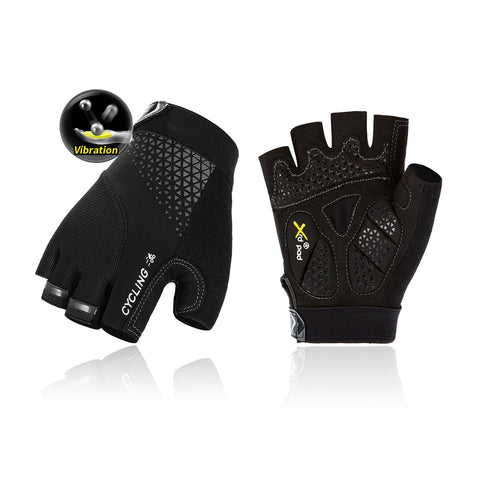 VGO 1 Pair Men's Cycling Gloves,Bike Gloves,Half Finger Bicycle Gloves VGO 1 Pair Men's Cycling Gloves,Bike Gloves,Half Finger Bicycle Gloves