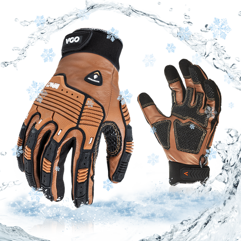Waterproof anti vibration deals gloves