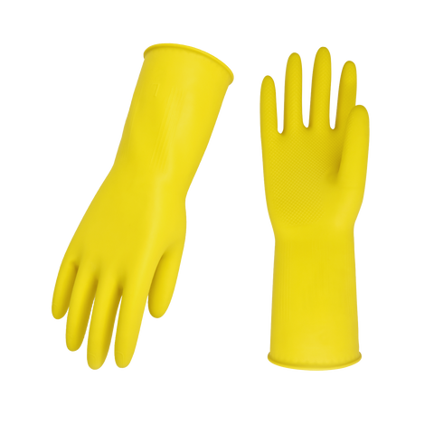 VGO 10 Pairs Reusable Household Cleaning Dishwashing Kitchen Glove