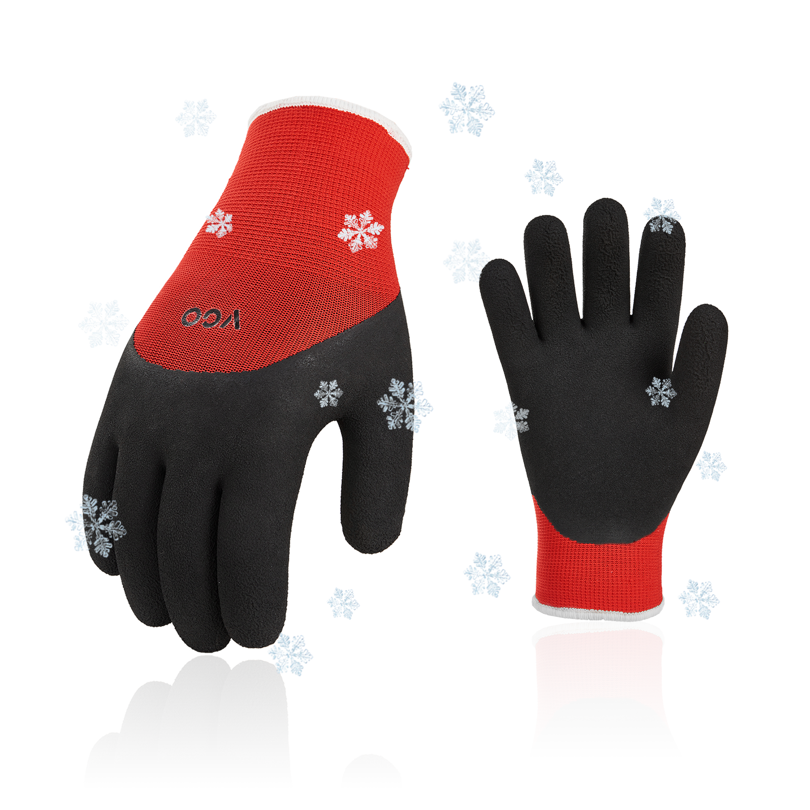 VARSITY WINTER GLOVES LL 黒/赤 K-5605 ヴァーシティウインター VARSITY WINTER GLOVES LL 黒/赤 K-5605 ヴァーシティウインター